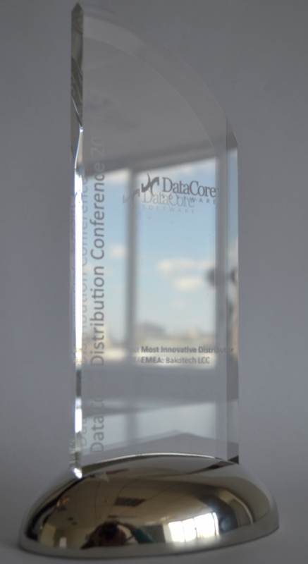 BAKOTECH received the Most Innovative Distributor EMEA award from DataCore